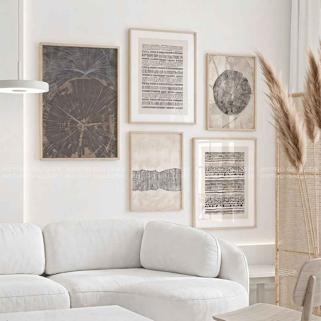 Wooden Nature Gallery Wall