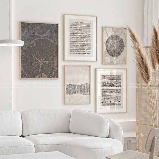Wooden Nature Gallery Wall