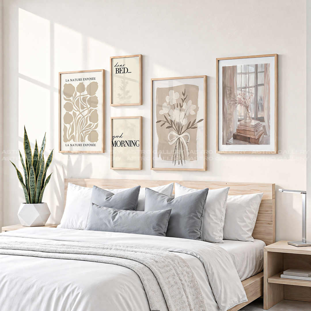 Dear Bed Gallery Wall