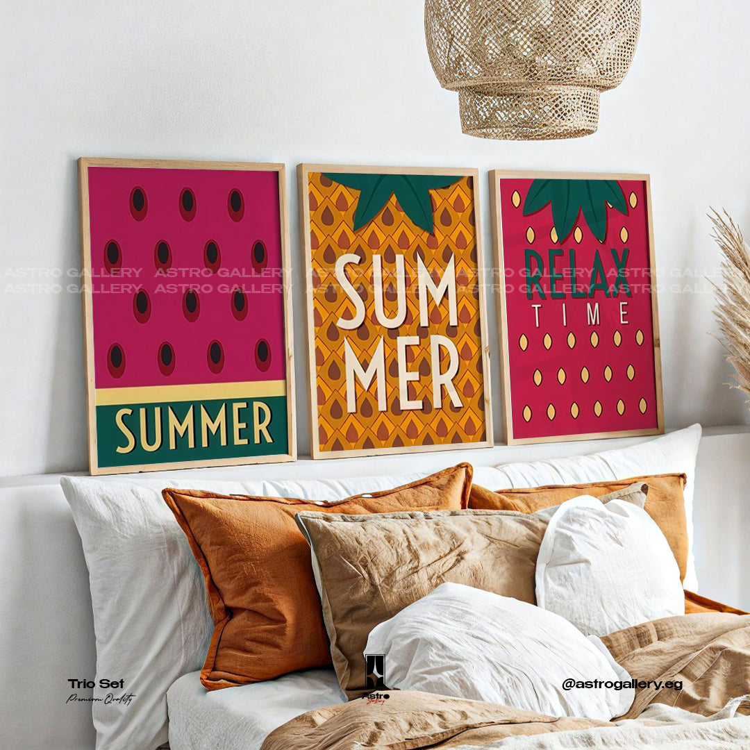 Watermelon Set Of Three