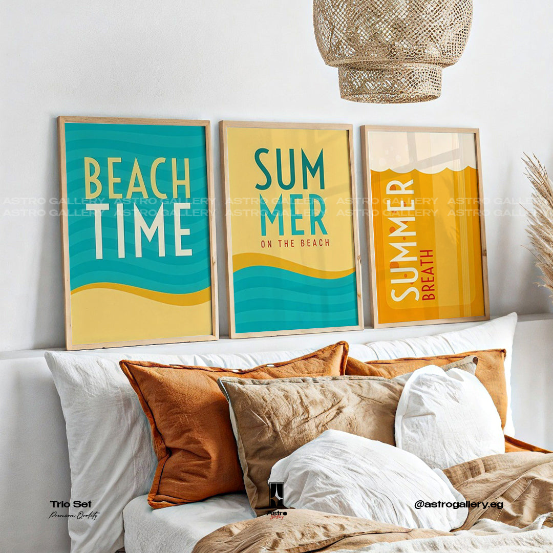 Beach Time Set Of Three