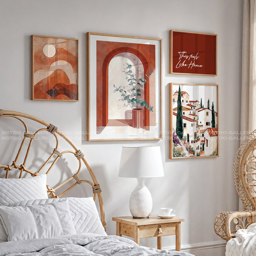 Greece Velvet Gallery Wall