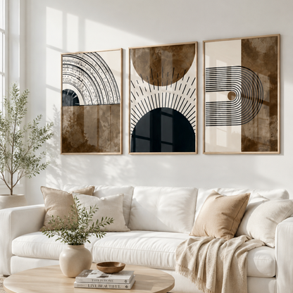 Brownish Boho Set Of Three